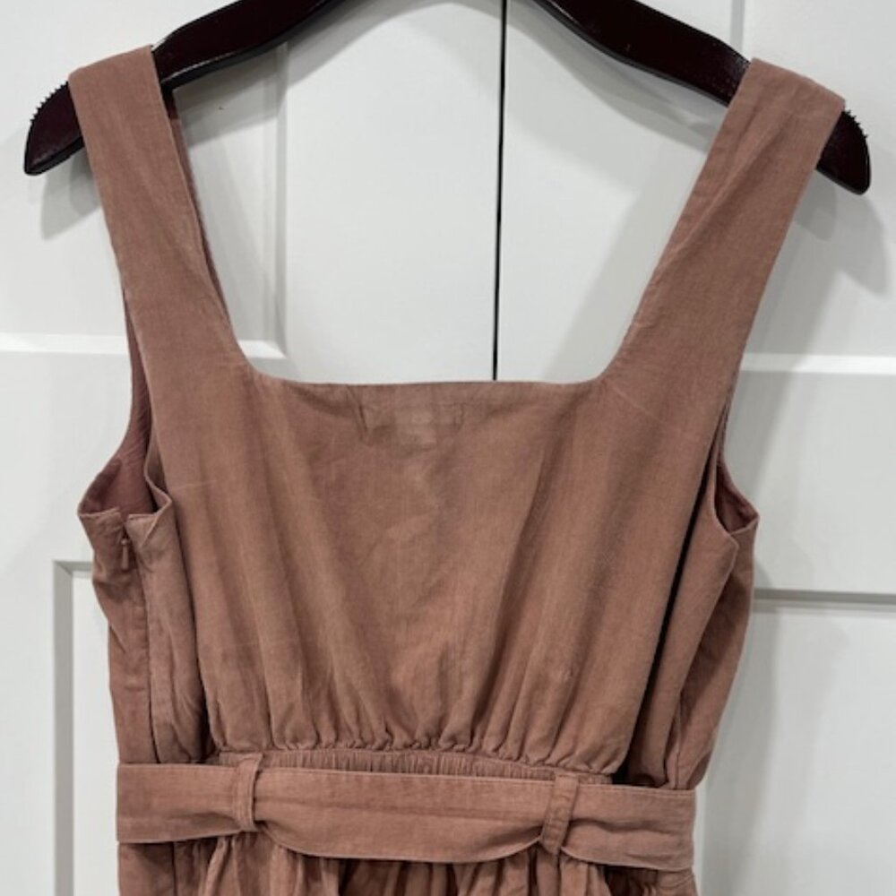 American Eagle corduroy jumpsuit, blush color, size M, gently used - Picture 10 of 16